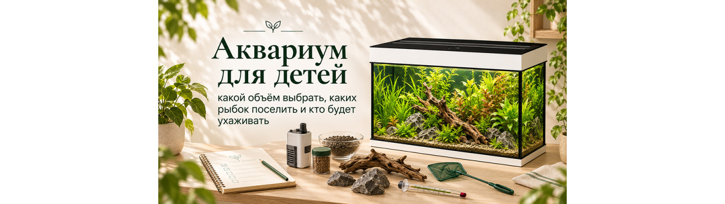 Аквариум для детей: какой выбрать и как ухаживать | ZelAqua